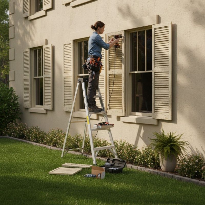 Exterior Shutters Repair in Alpharetta, GA
