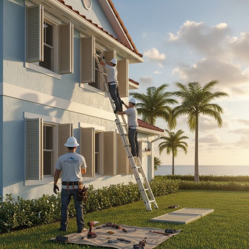 Hurricane Shutter Installation