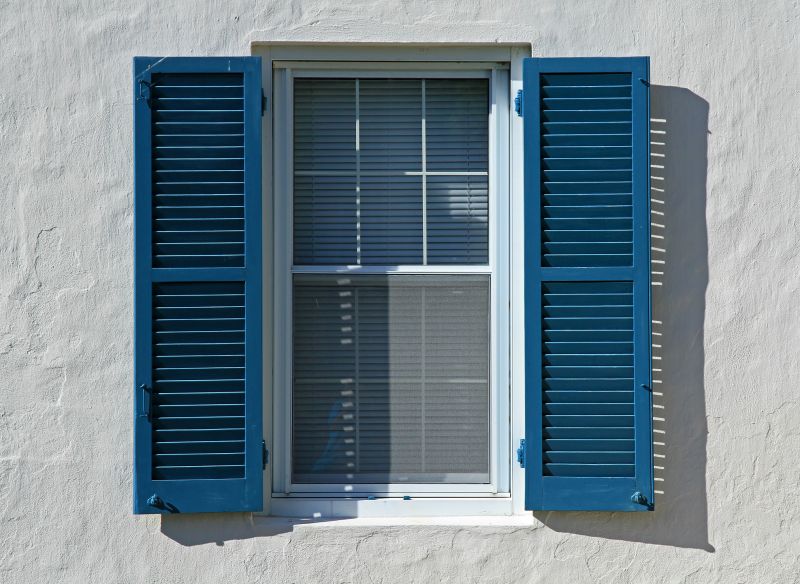 Shutters in Various Colors