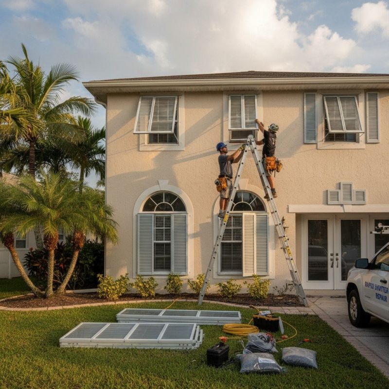 Storm Shutter Repair